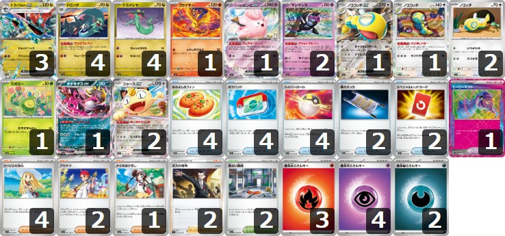 【ドラパルトex】チャンピオンズリーグ2026愛知 ジュニアDay2 TOP8