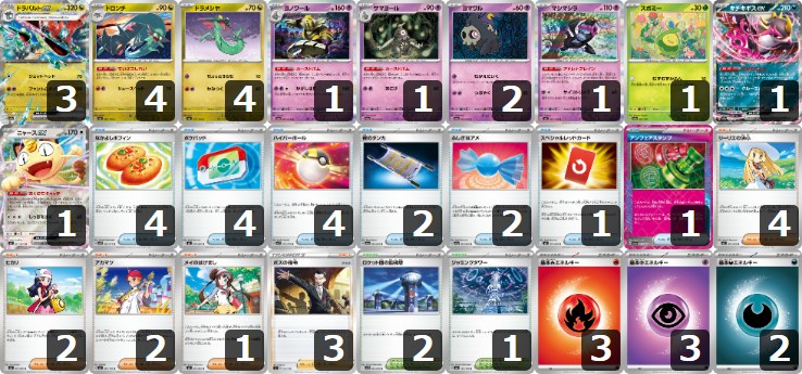 【ドラパルトex】チャンピオンズリーグ2026愛知 マスター 優勝