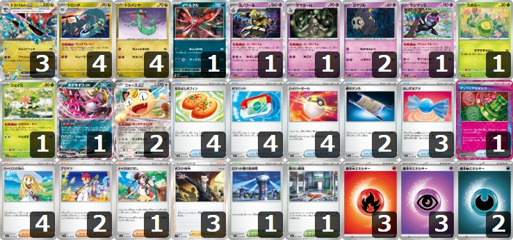 【ドラパルトex】チャンピオンズリーグ2026愛知 シニアDay2 TOP8
