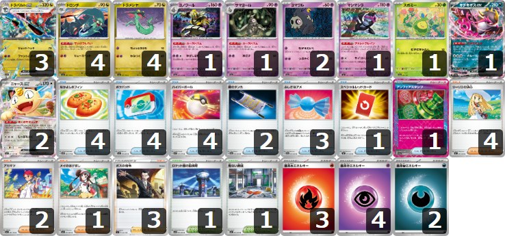 【ドラパルトex】チャンピオンズリーグ2026愛知 シニアDay1 TOP16