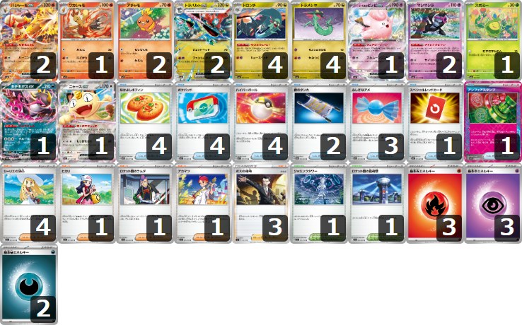 【バシャドラパ】チャンピオンズリーグ2026愛知 マスター TOP4